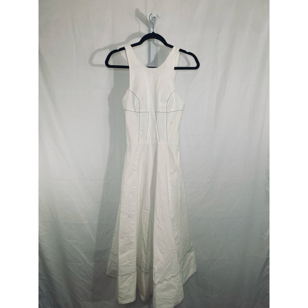 Anthropologie The Kenzie Drop-Waist Midi Dress